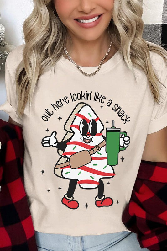 Lookin' Like a Snack Cake Holiday T-shirt