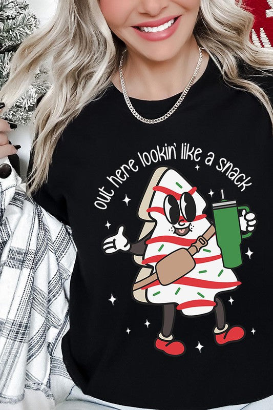 Lookin' Like a Snack Cake Holiday T-shirt