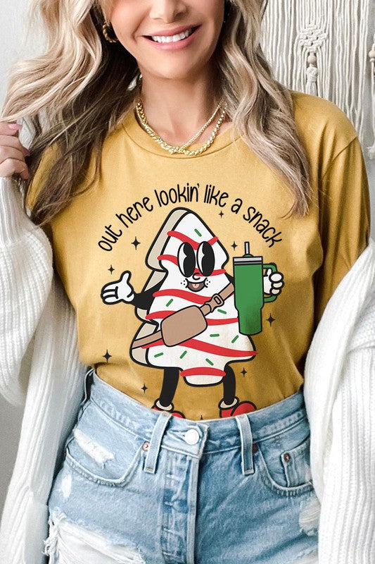 Lookin' Like a Snack Cake Holiday T-shirt