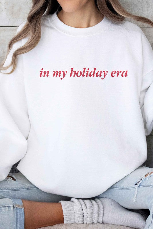 IN MY HOLIDAY ERA GRAPHIC SWEATSHIRT