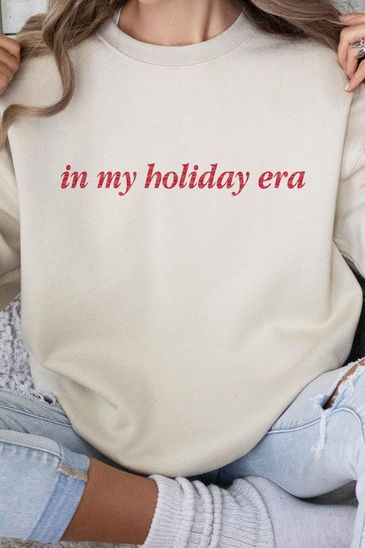IN MY HOLIDAY ERA GRAPHIC SWEATSHIRT
