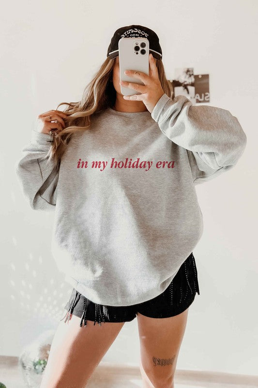IN MY HOLIDAY ERA GRAPHIC SWEATSHIRT