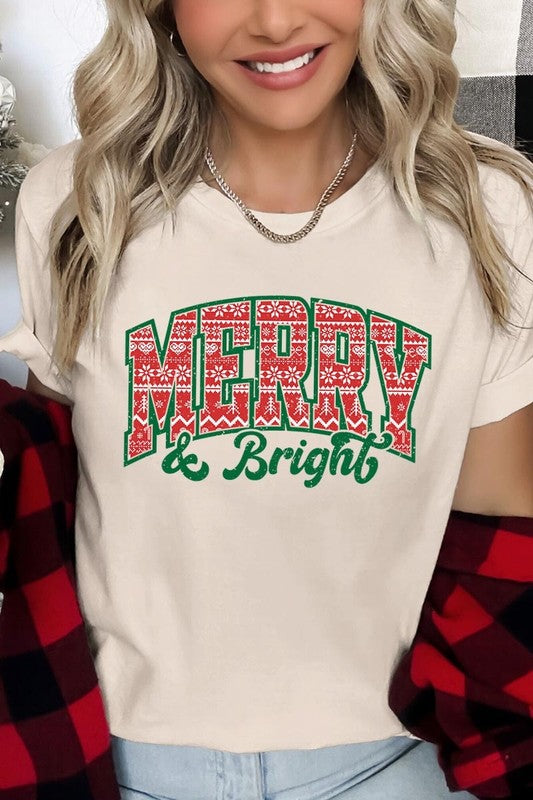 Merry & Bright Graphic Tee