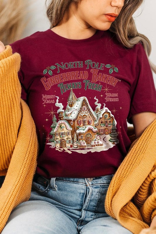 Gingerbread Bakery Graphic Tee