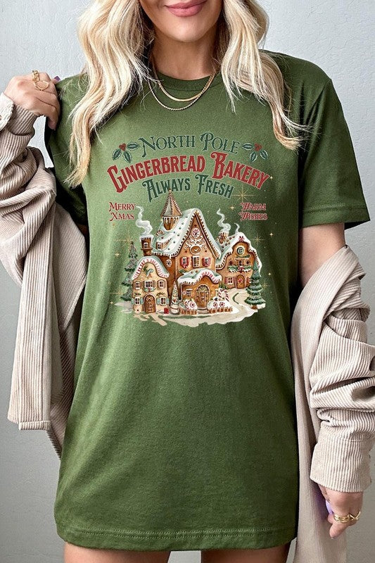 Gingerbread Bakery Graphic Tee