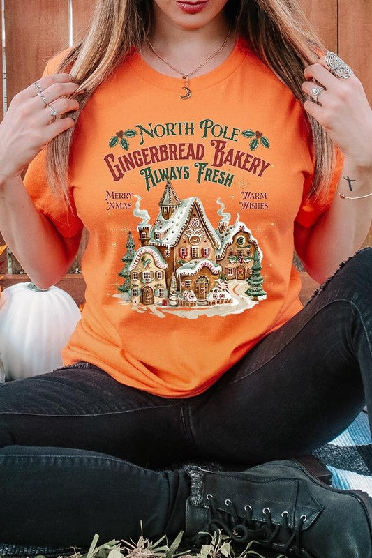 Gingerbread Bakery Graphic Tee