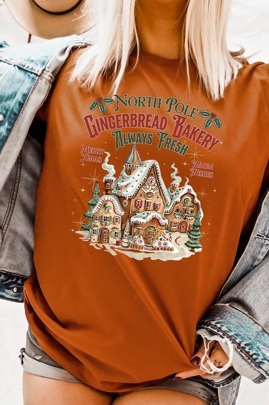 Gingerbread Bakery Graphic Tee