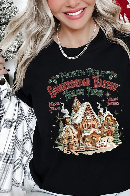 Gingerbread Bakery Graphic Tee