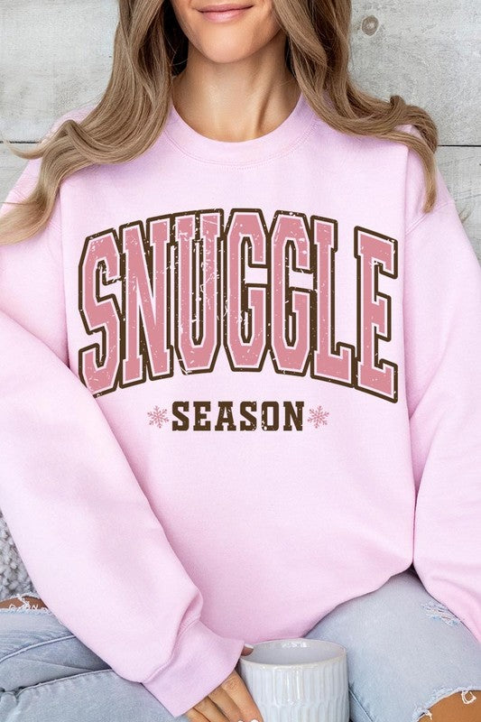 Snuggle Season Graphic Fleece Sweatshirts