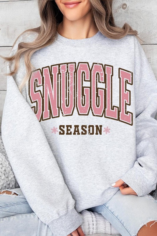 Snuggle Season Graphic Fleece Sweatshirts