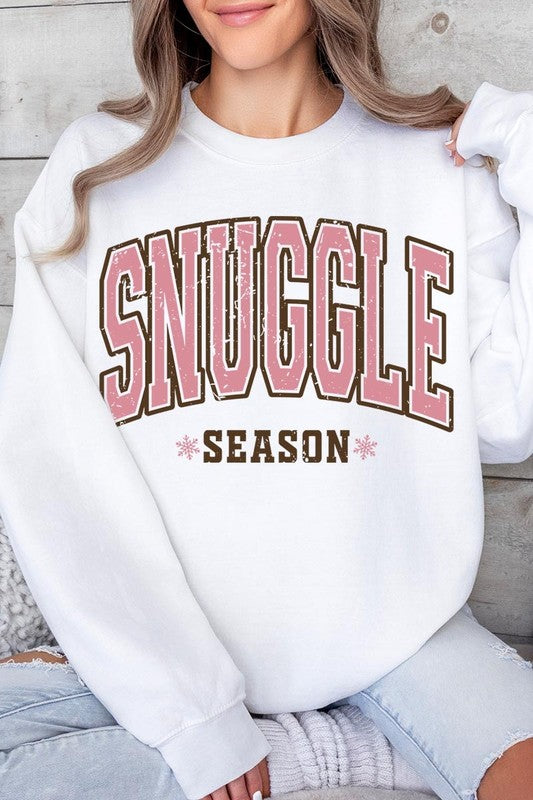 Snuggle Season Graphic Fleece Sweatshirts