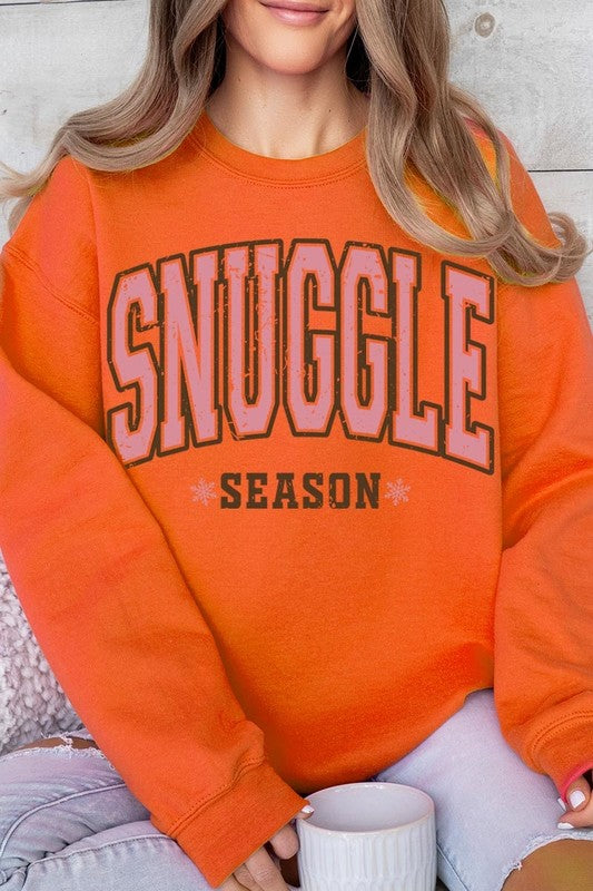 Snuggle Season Graphic Fleece Sweatshirts