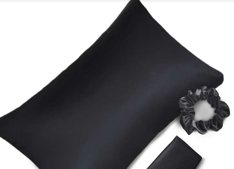 Satin Pillowcase Gift Set | Sleep Mask & Scrunchie