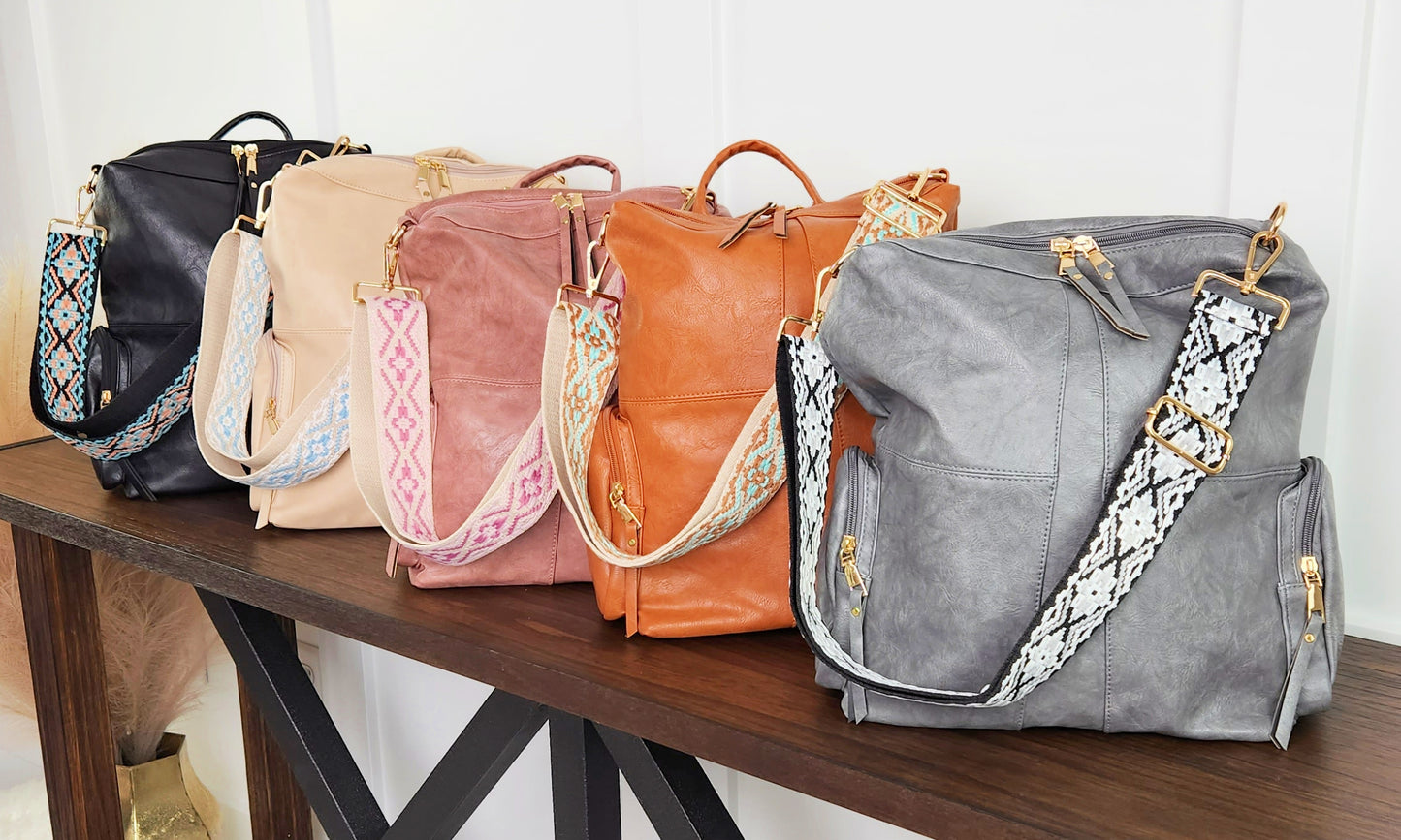 Monogram It: CHARIS Convertible Backpack