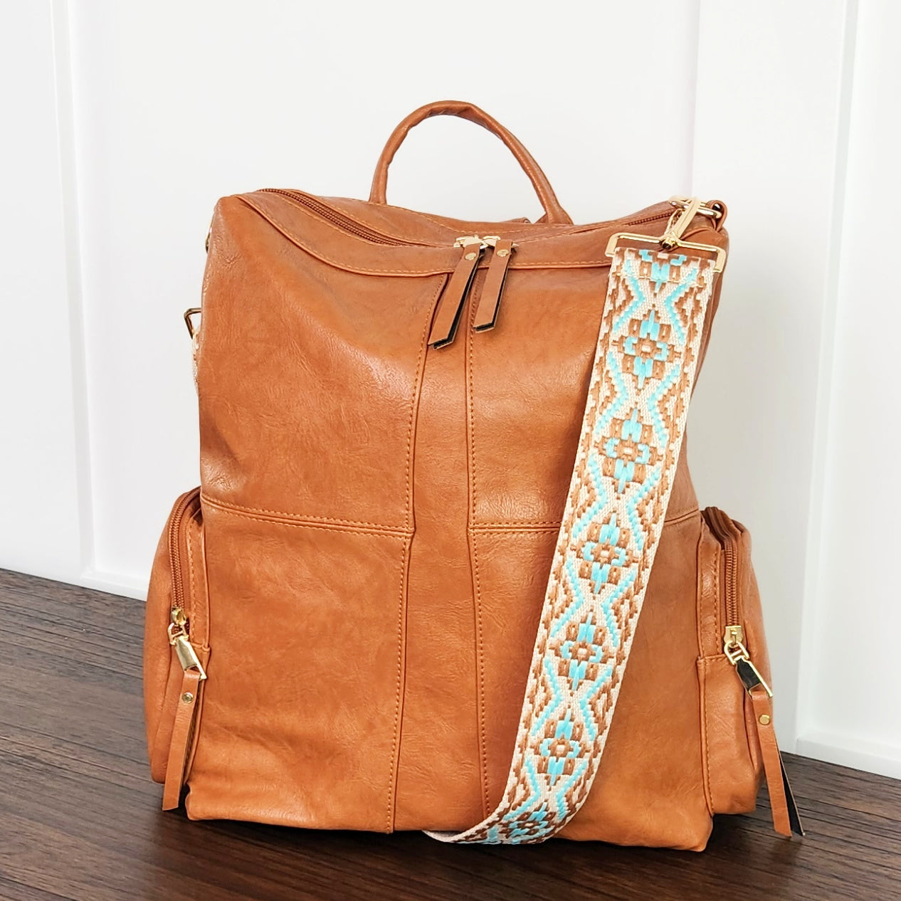 Monogram It: CHARIS Convertible Backpack