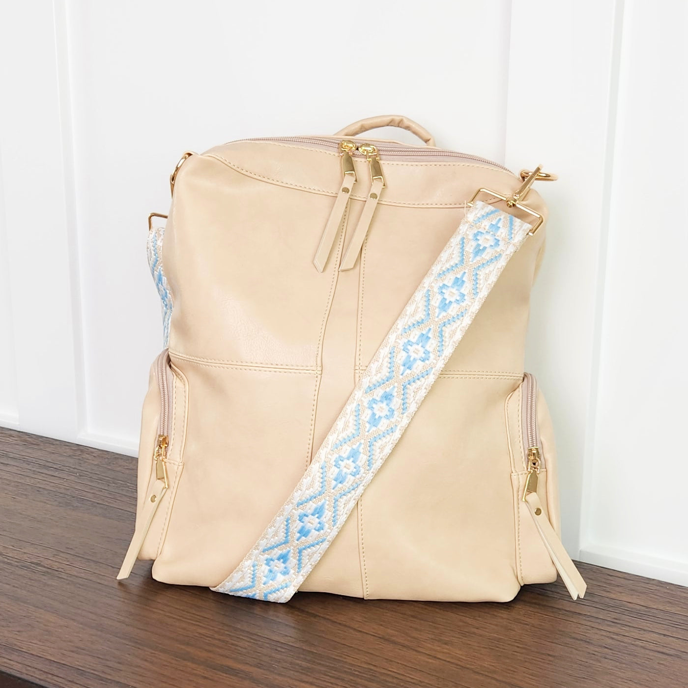 Monogram It: CHARIS Convertible Backpack
