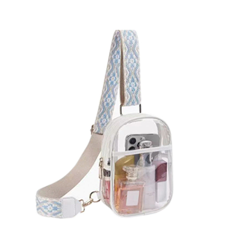 Easy Travels Clear Stadium Sling | Crossbody Bag
