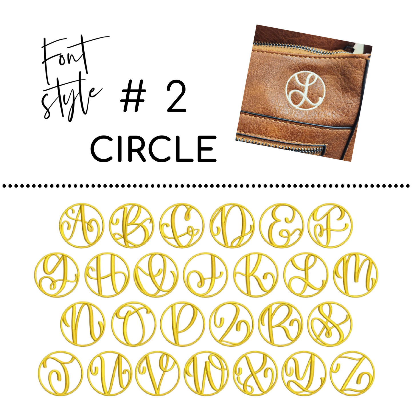Monogram It: LAKIN Handbag
