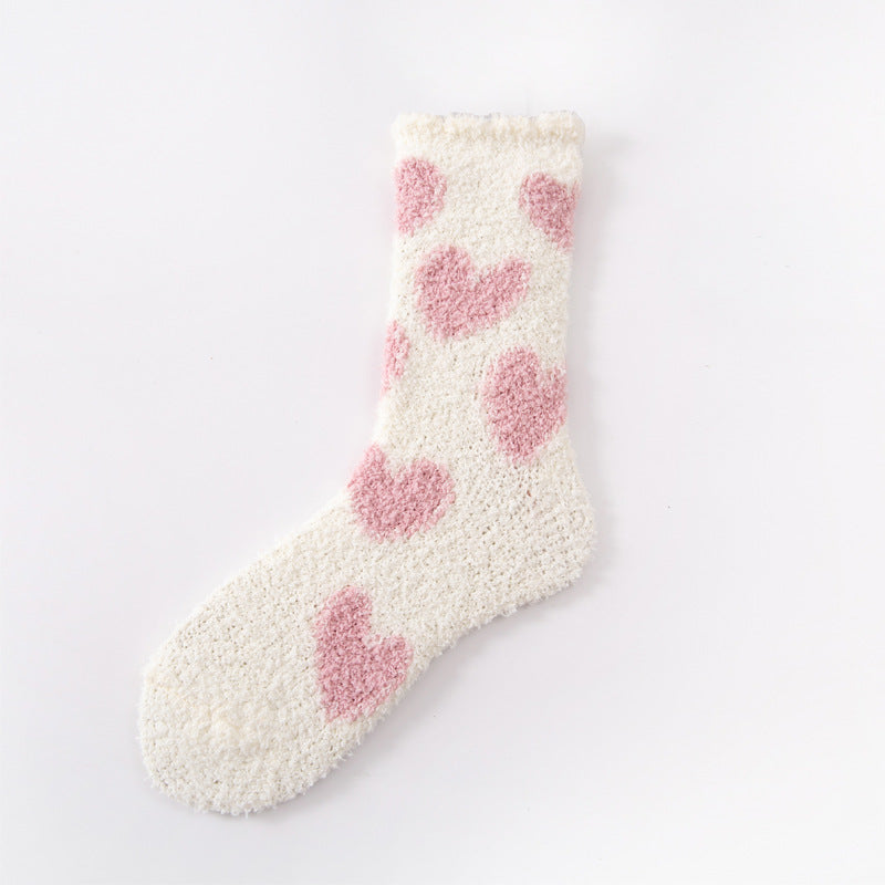 Heart Cozy Socks | Valentine's Day Gift
