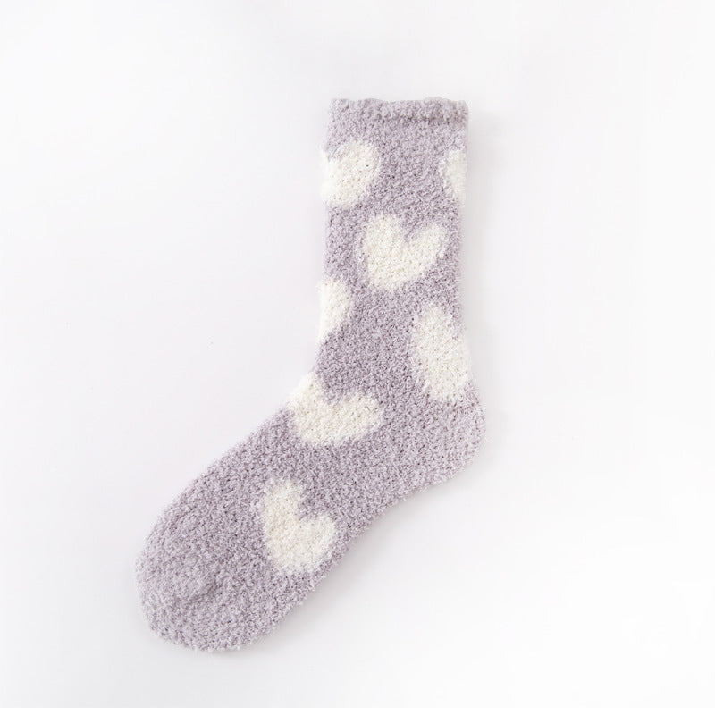 Heart Cozy Socks | Valentine's Day Gift