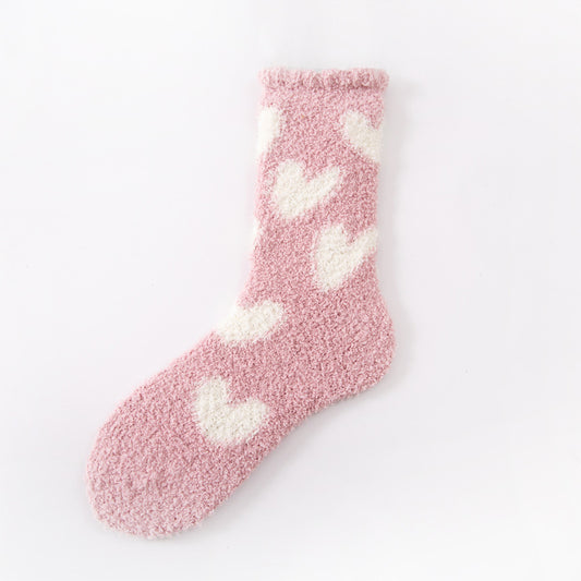 Heart Cozy Socks | Valentine's Day Gift