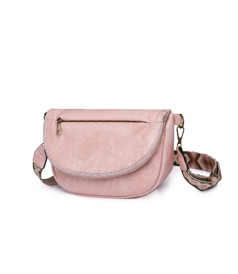 Harlie Zipper Foldover Crossbody