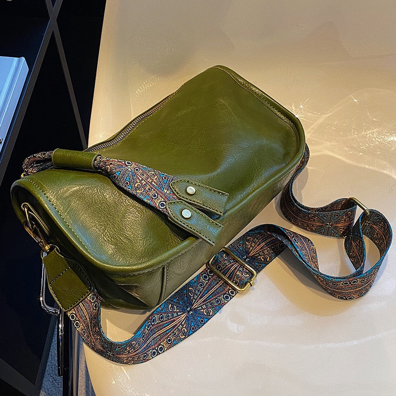 Aspen Handbag | Pattern Strap