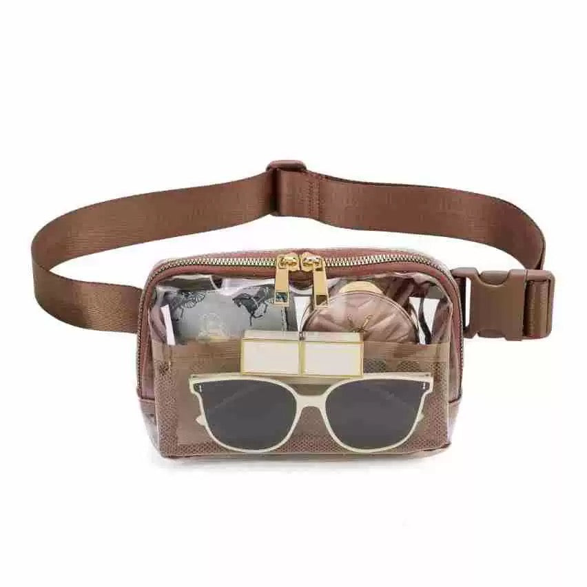 Clear Stadium Belt Bag Sling | Crossbody