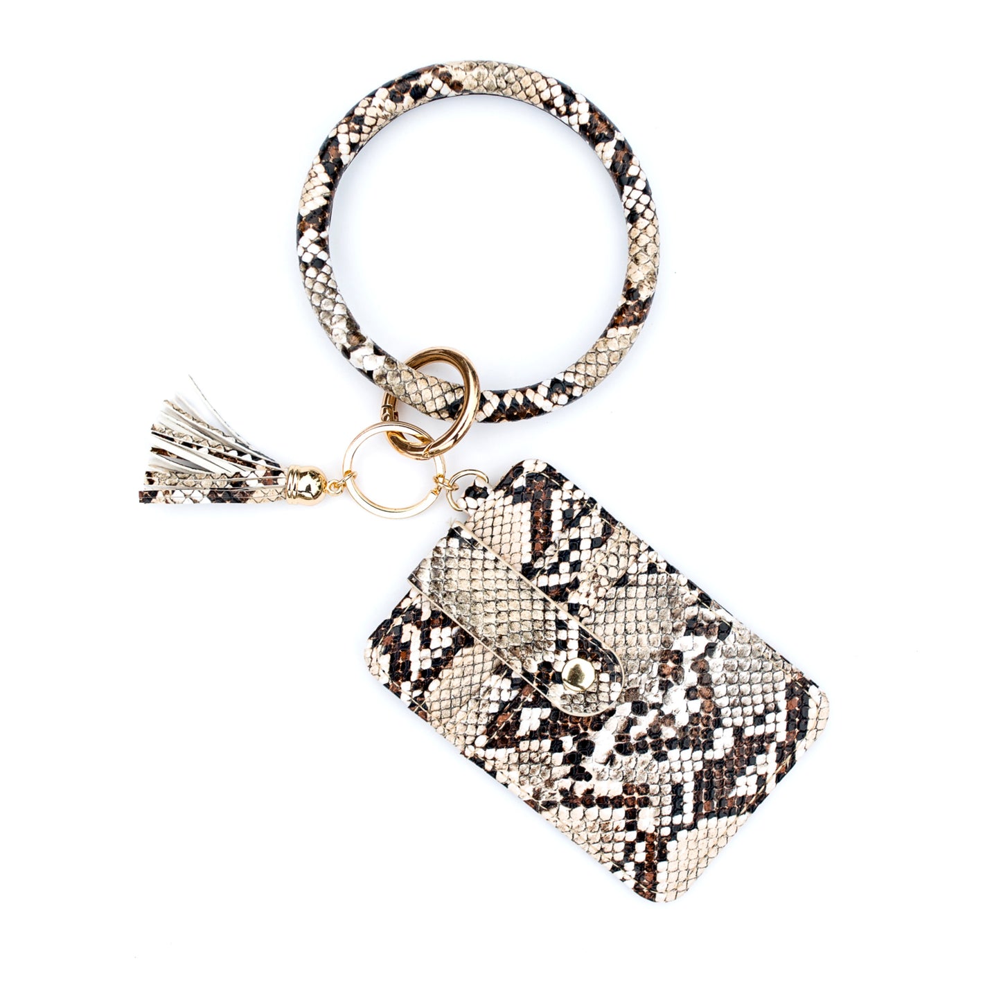 Combo Key Ring Bangle | Credit Card Wallet