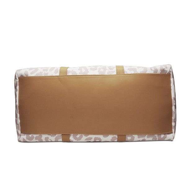 Monogram It: LUX LEOPARD Weekender