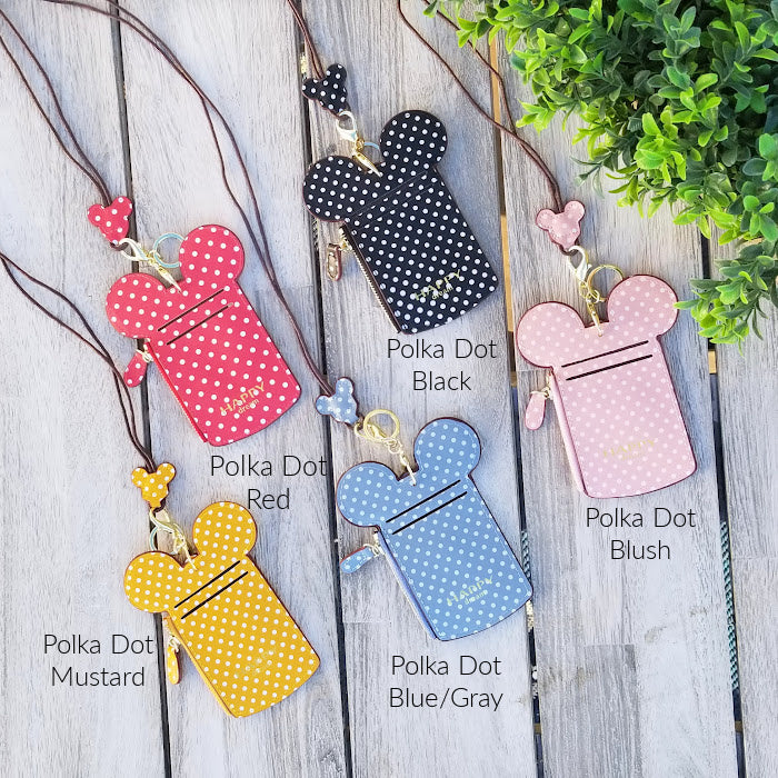 Mouse Lanyard |Travel Ticket Credit Card Holder Wallet