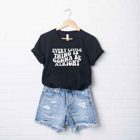 Every Little Thing Wavy Short Sleeve Graphic Tee