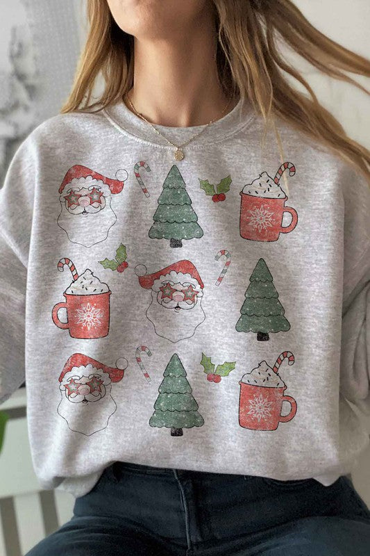 CHRISTMAS COLLECTION GRAPHIC PLUS SIZE SWEATSHIRT