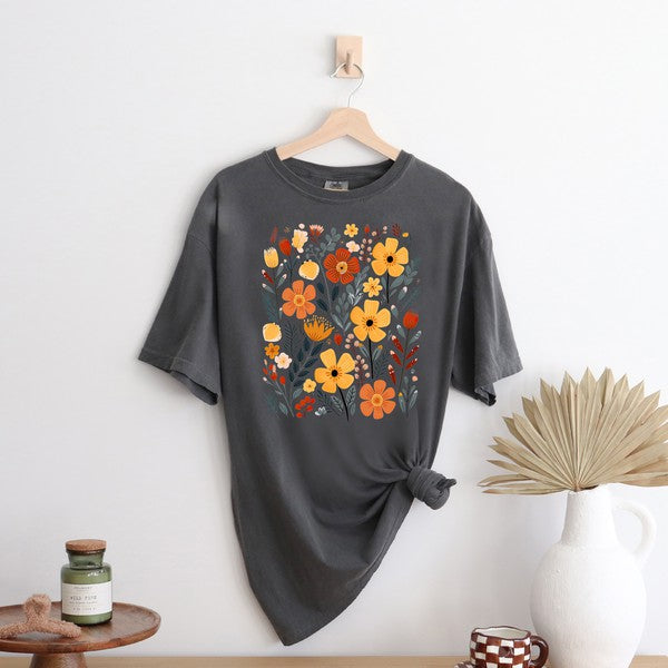 Nature Wildflowers Garment Dyed Tee – Dani & Em