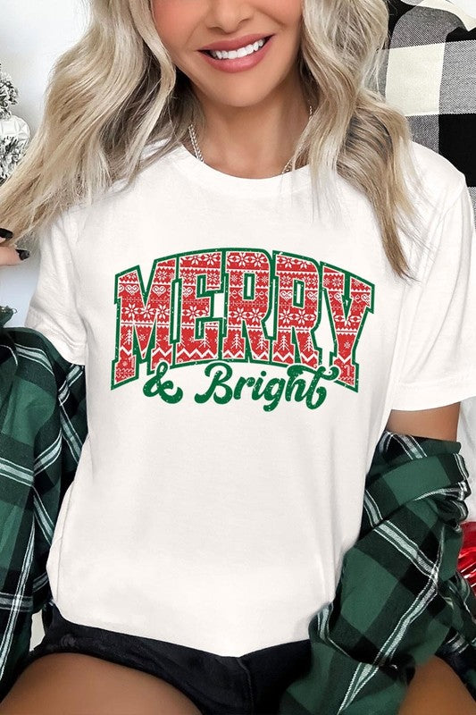 Merry & Bright Graphic Tee