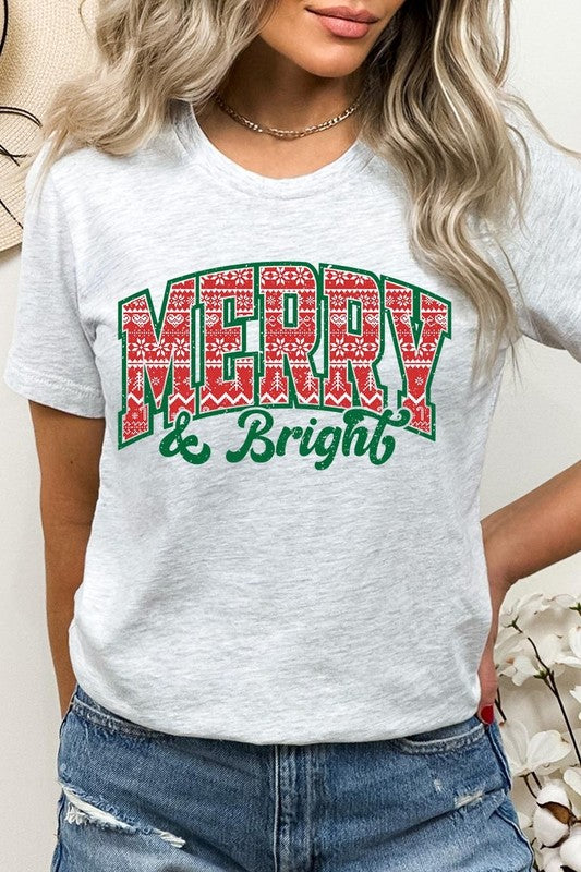 Merry & Bright Graphic Tee