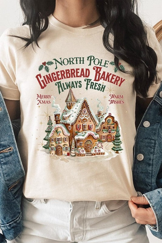 Gingerbread Bakery Graphic Tee