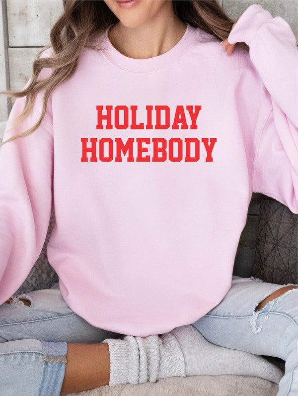 Holiday Homebody Cozy Crewneck Sweatshirt {S-XL}