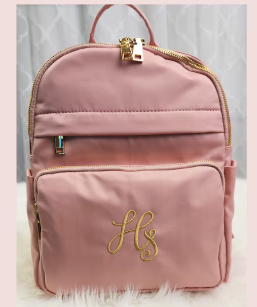 Monogram It: ARAEYA Nylon Backpack