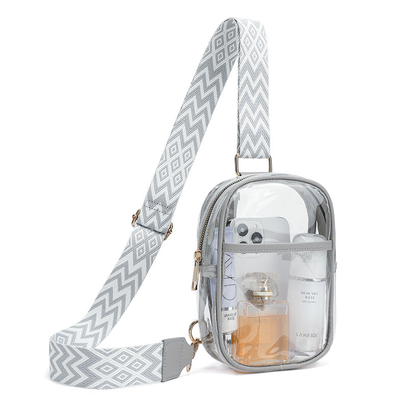 Clear Sling with Trendy Strap Stadium Bag main image 0