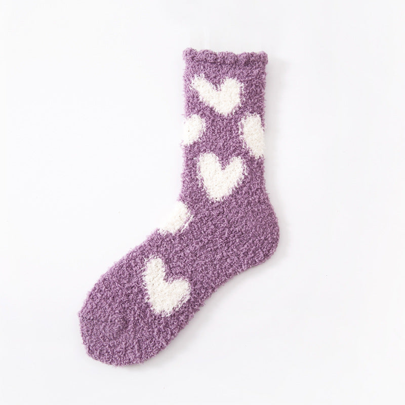 Heart Cozy Socks | Valentine's Day Gift