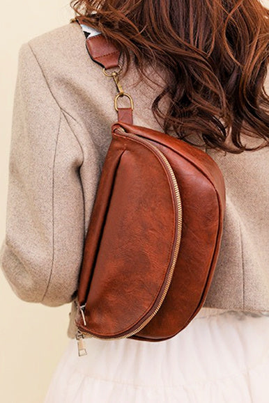 Harlie Zipper Foldover Crossbody