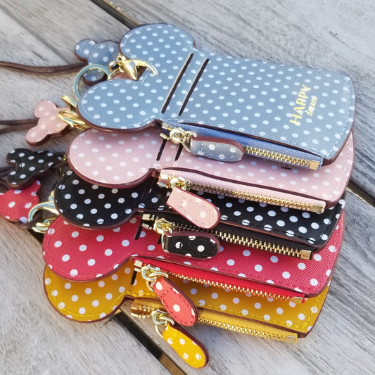 Mouse Lanyard |Travel Ticket Credit Card Holder Wallet