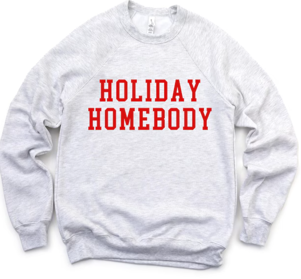 Holiday Homebody Cozy Crewneck Sweatshirt {S-XL}