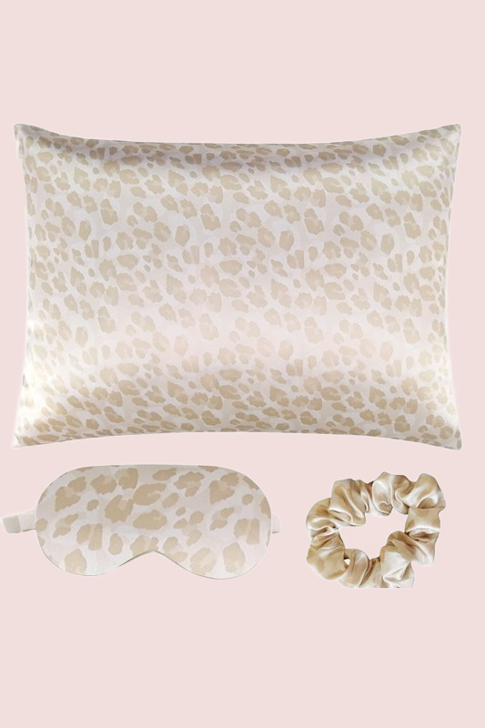 Satin Pillowcase Gift Set | Sleep Mask & Scrunchie